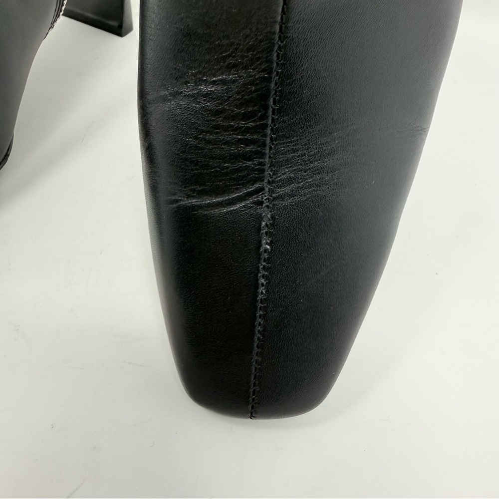 Rag & Bone Avery Zip Boots Black Leather Sz 39 - Picture 11 of 15